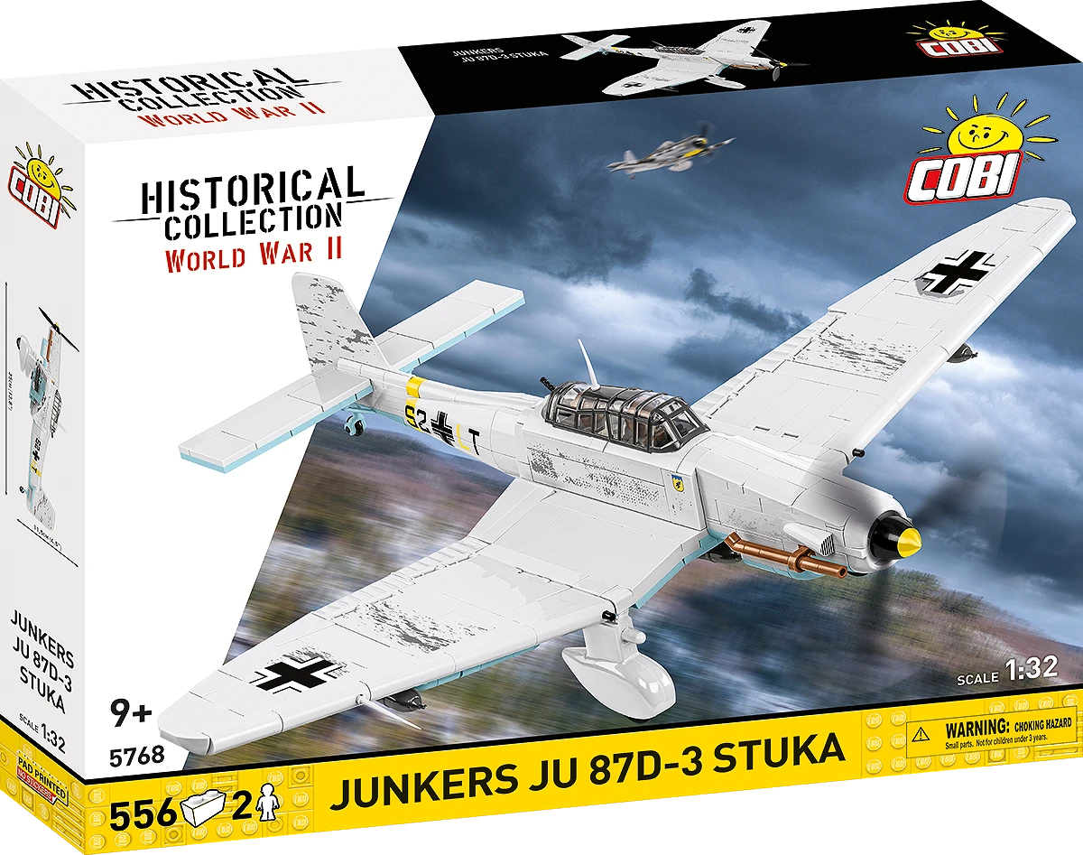 COBI HISTORICAL COLLECTION JUNKERS JU 87G-2 STUKA 5768 COBI HISTORICAL COLLECTION JUNKERS JU 87G-2 STUKA 5768