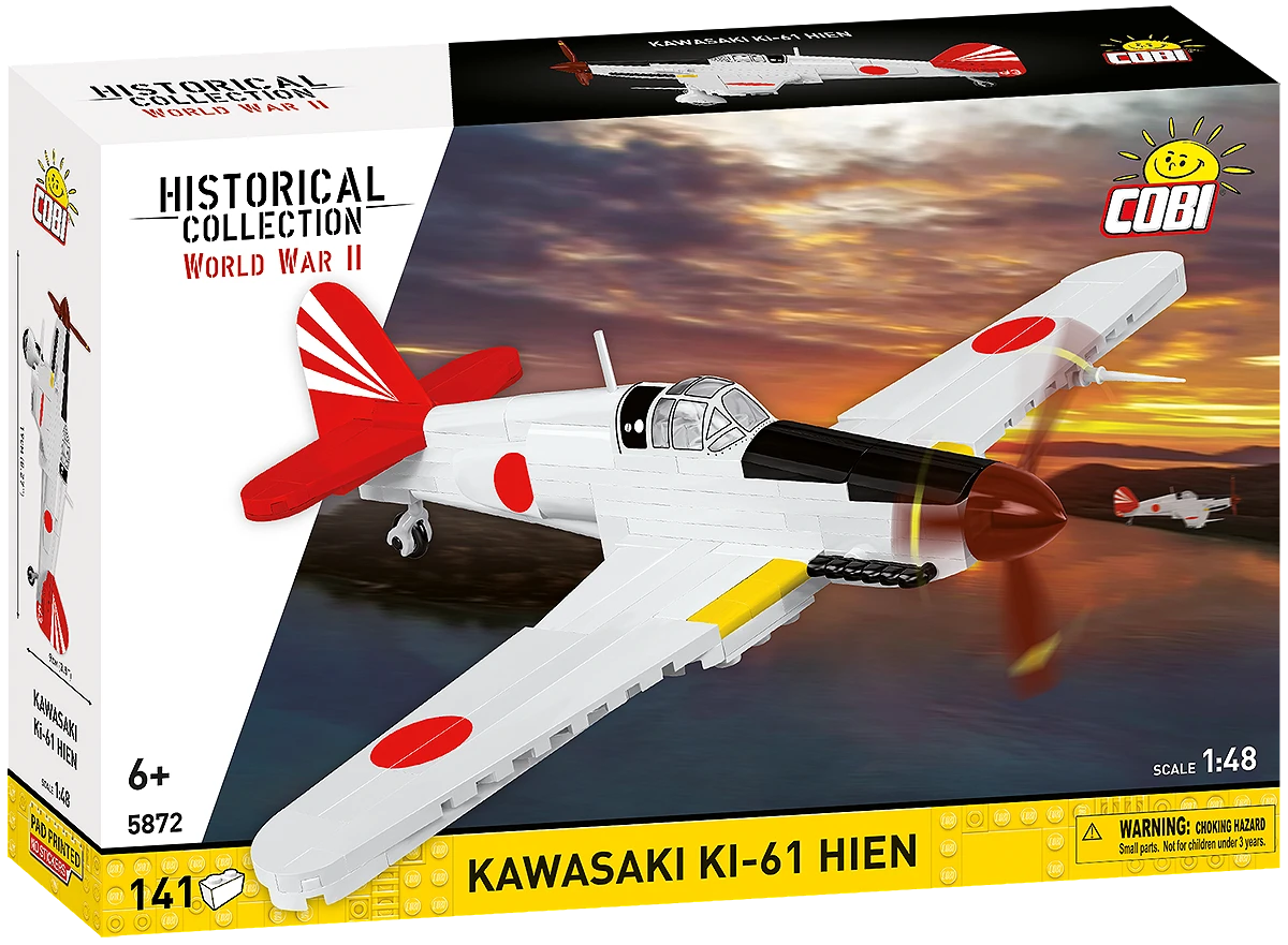 COBI HISTORICAL COLLECTION WWII KAWASAKI KI-61 HIEN 5872 COBI HISTORICAL COLLECTION WWII KAWASAKI KI-61 HIEN 5872