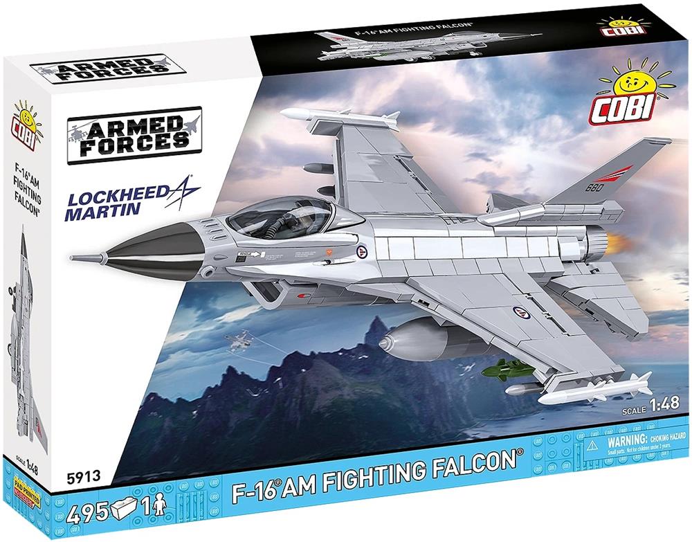 COBI ARMED FORCES F-16AM FIGHTING FALCON 5913 COBI ARMED FORCES F-16AM FIGHTING FALCON 5913