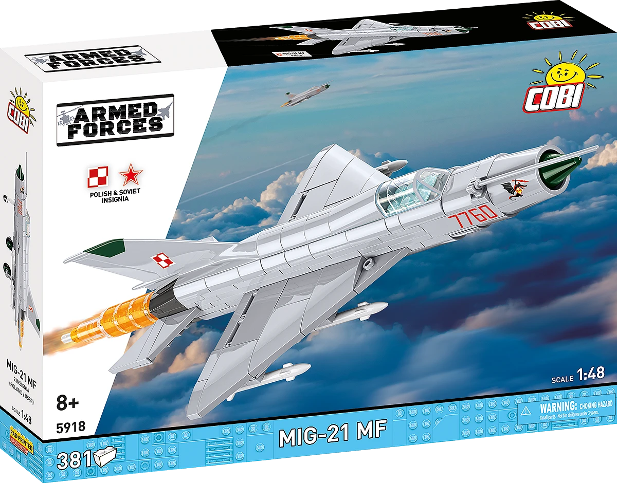 COBI ARMED FORCES MIG-21 MF 5918 COBI ARMED FORCES MIG-21 MF 5918