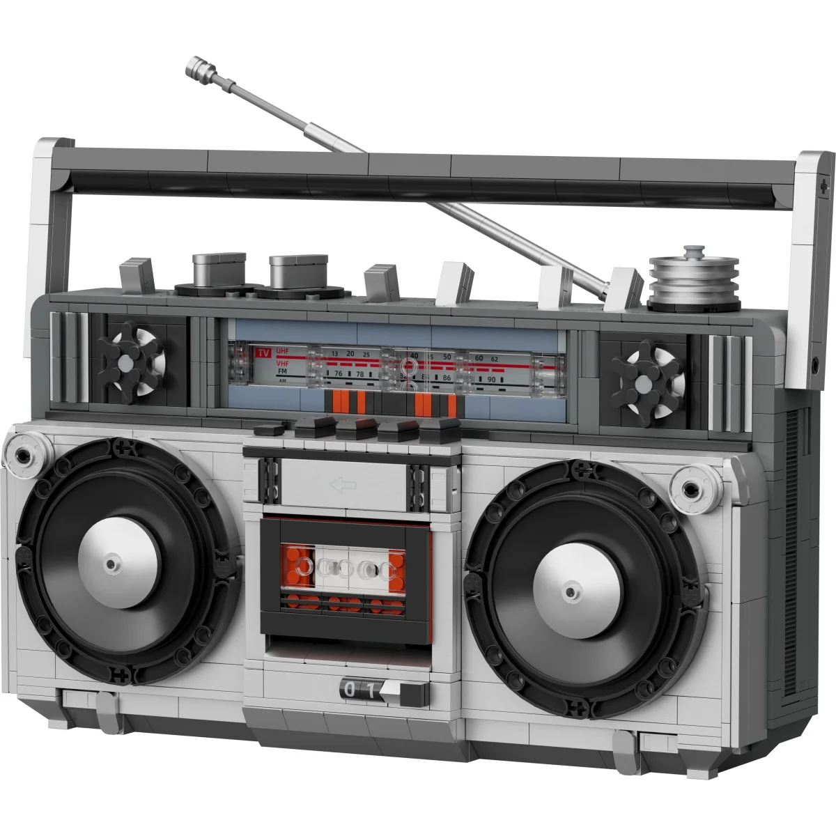 PANTASY SET DI MATTONCINI RETRÒ - STEREO PORTATILE ANNI '80 PAN85074 PANTASY SET DI MATTONCINI RETRÒ - STEREO PORTATILE ANNI '80 PAN85074