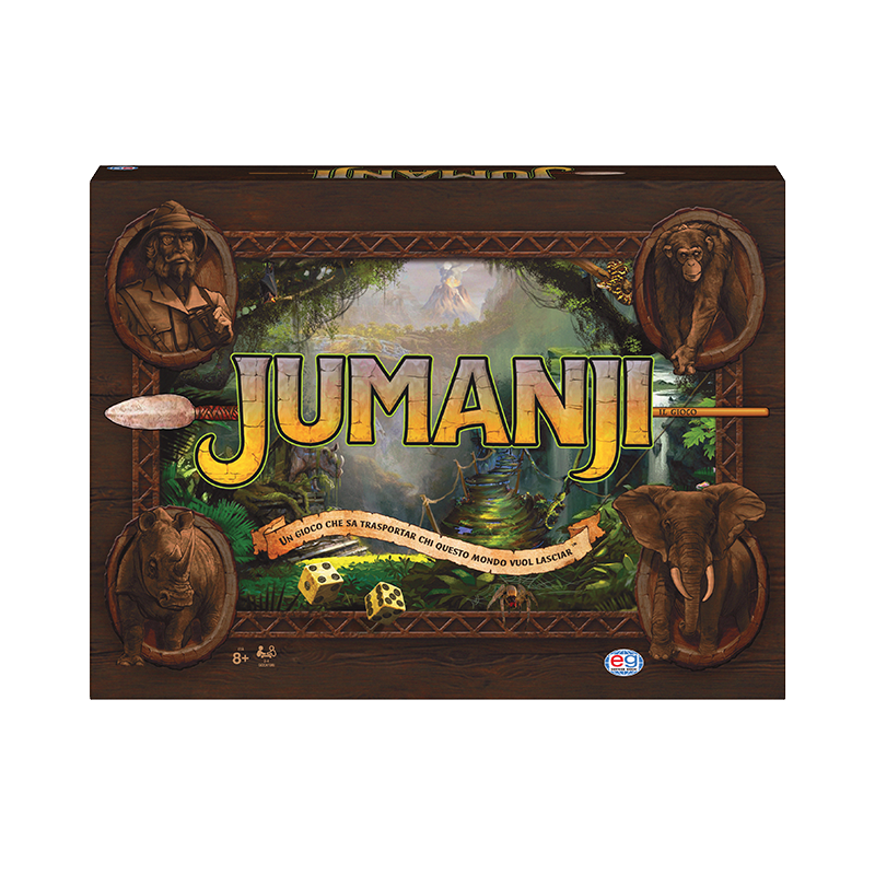 EDITRICE GIOCHI JUMANJI, IL GIOCO IN CARTONE 6062311 EDITRICE GIOCHI JUMANJI, IL GIOCO IN CARTONE 6062311