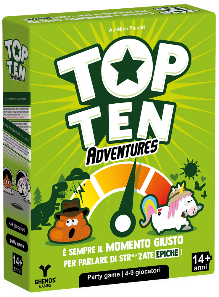 GHENOS GAMES TOP TEN ADVENTURES GH£348 GHENOS GAMES TOP TEN ADVENTURES GH£348