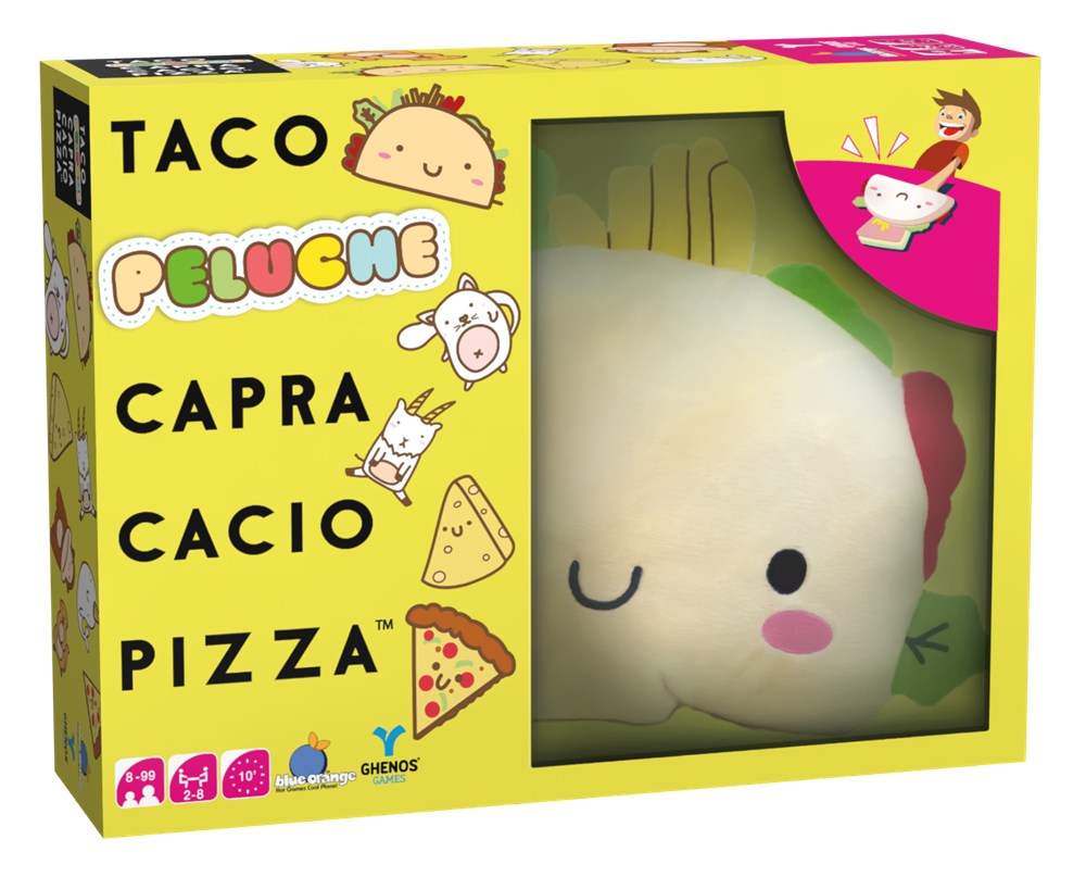 GHENOS GAMES TACO PELUCHE CAPRA CACIO PIZZA GHE351