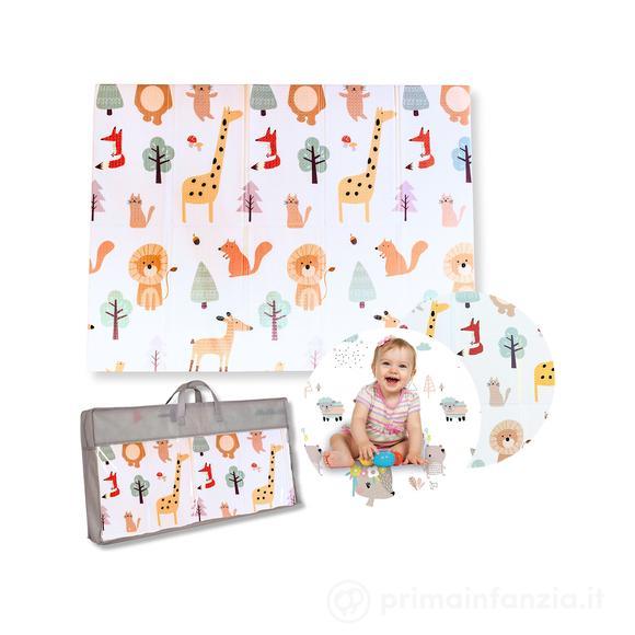 FAMILY NATION TAPPETO MONTESSORI PIEGHEVOLE 2 IN 1 - ANIMAL FRIENDS FAMILY NATION TAPPETO MONTESSORI PIEGHEVOLE 2 IN 1 - ANIMAL FRIENDS