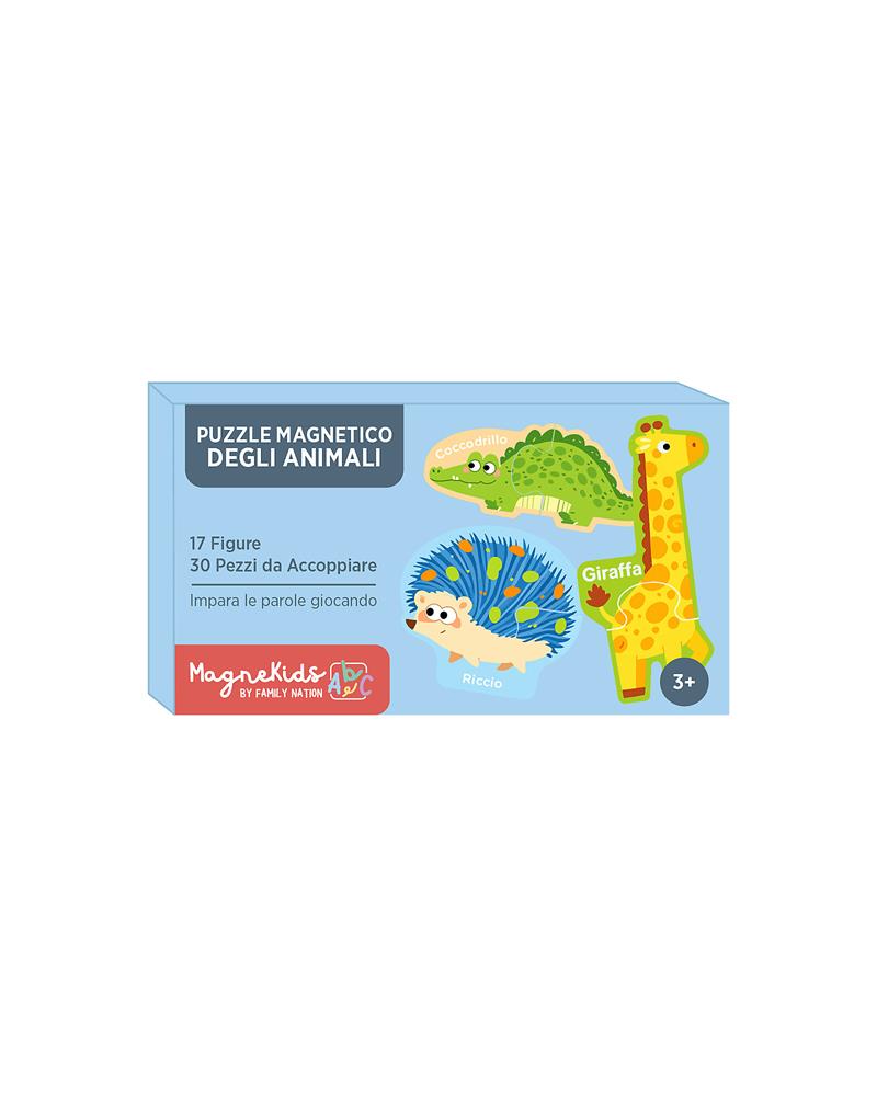 FAMILY NATION PUZZLE MAGNETICO DEGLI ANIMALI MAGNEKIDS