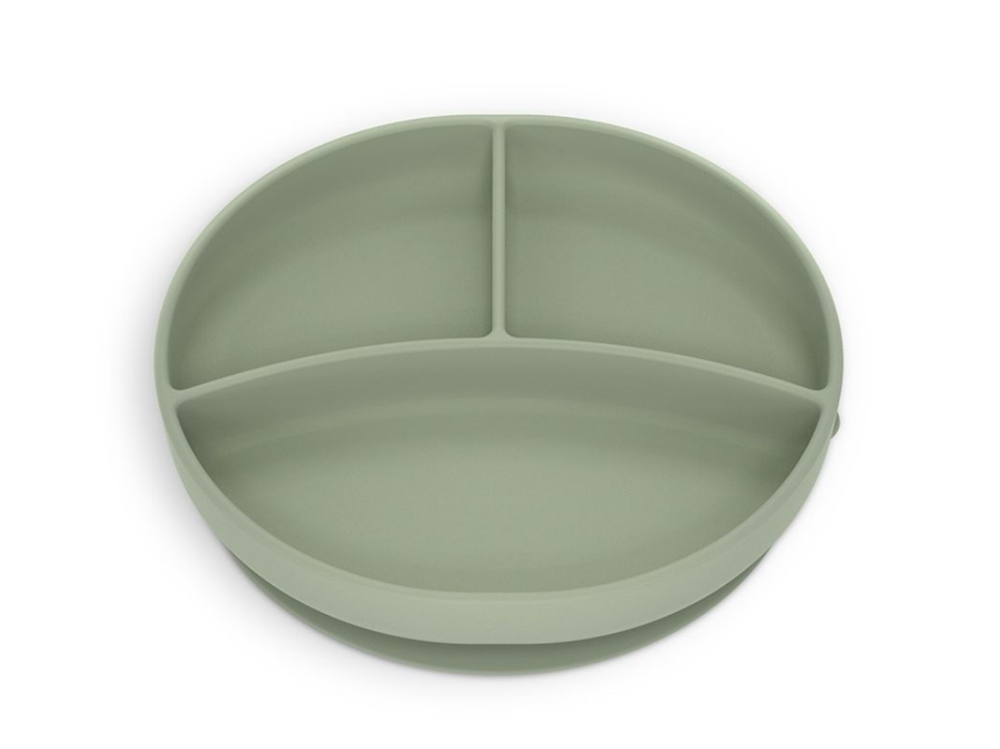 SUAVINEX PIATTO IN SILICONE CON DIVISORI VERDE