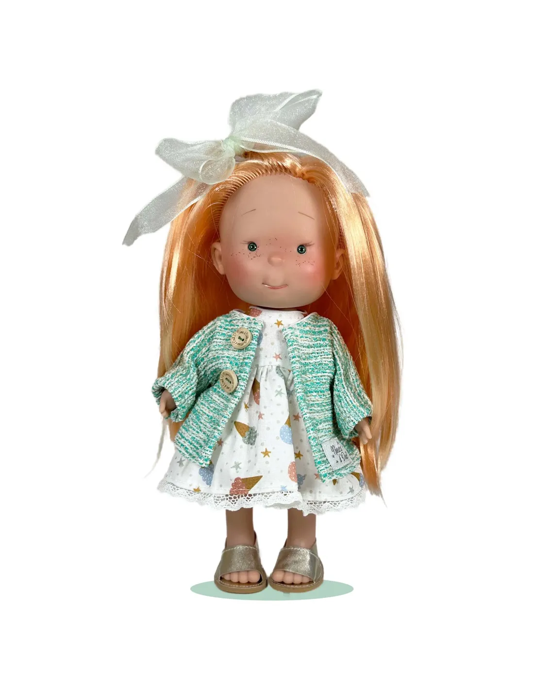 NINES D'ONIL BAMBOLA PIPPA MINT ICE CREAM 30 CM 2828