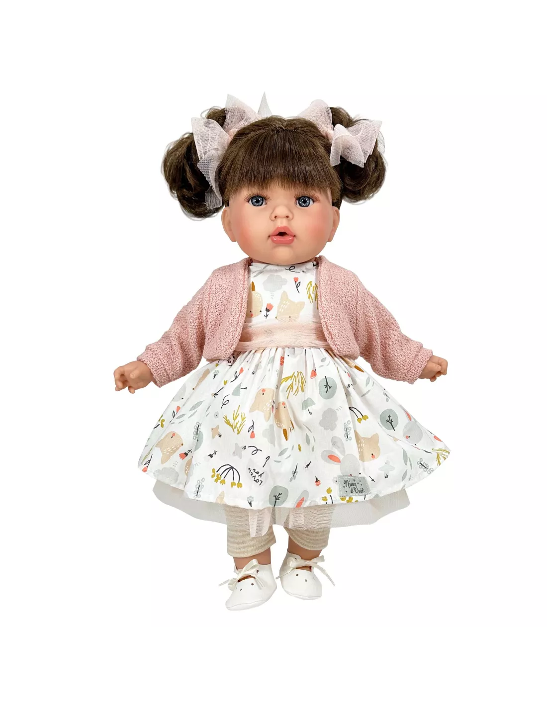 NINES D'ONIL BAMBOLA TITA SPRING BRUNETTE 45 CM 6130