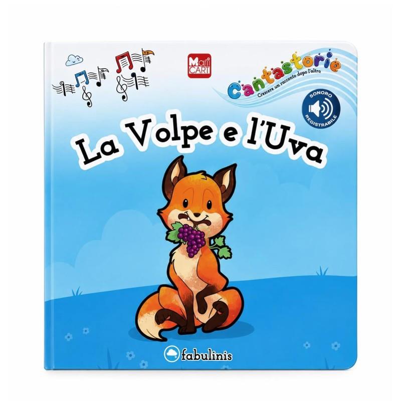 MARICART LIBRO CANTASTORIE LA VOLPE E L’UVA ED. FABULINIS 770365