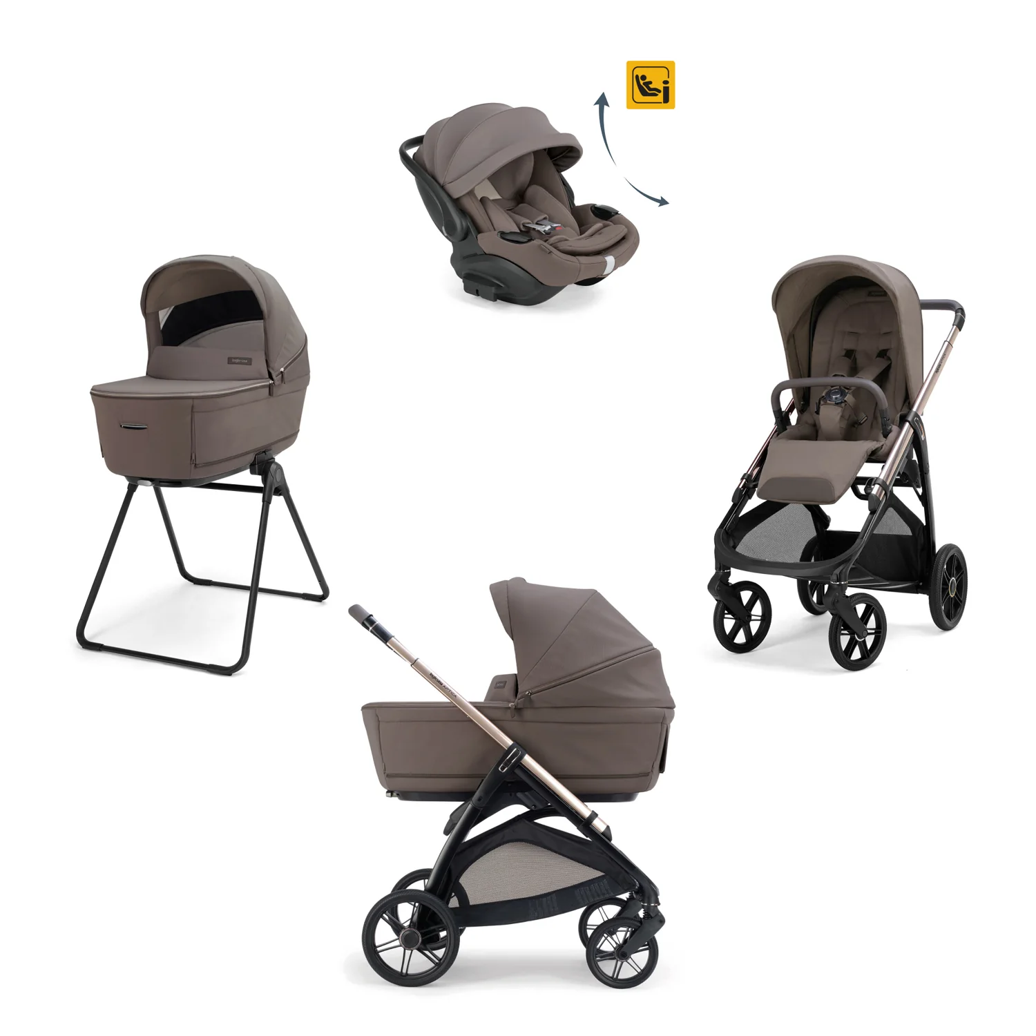 INGLESINA TRIO SYSTEM QUATTRO APTICA ESSENCE MOKKA CON TELAIO PALLADIO BLACK E SEGG. DARWIN INFANT RECLINE KA62T0ESM INGLESINA TRIO SYSTEM QUATTRO APTICA ESSENCE MOKKA CON TELAIO PALLADIO BLACK E SEGG. DARWIN INFANT RECLINE KA62T0ESM