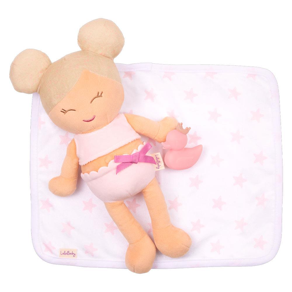 BATTAT LULLABABY BAMBOLA PLUSH BATH DOLL GIRL BY7296