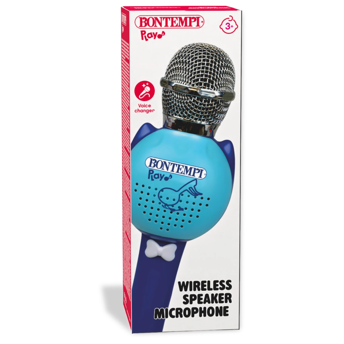 BONTEMPI MICROFONO WIRELESS CON KARAOKE E CAMBIO VOCE 41 2820