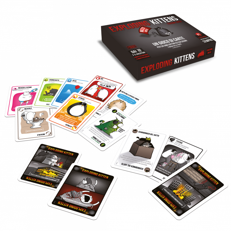 ASMODEE EXPLODING KITTENS VM18 8616 ASMODEE EXPLODING KITTENS VM18 8616