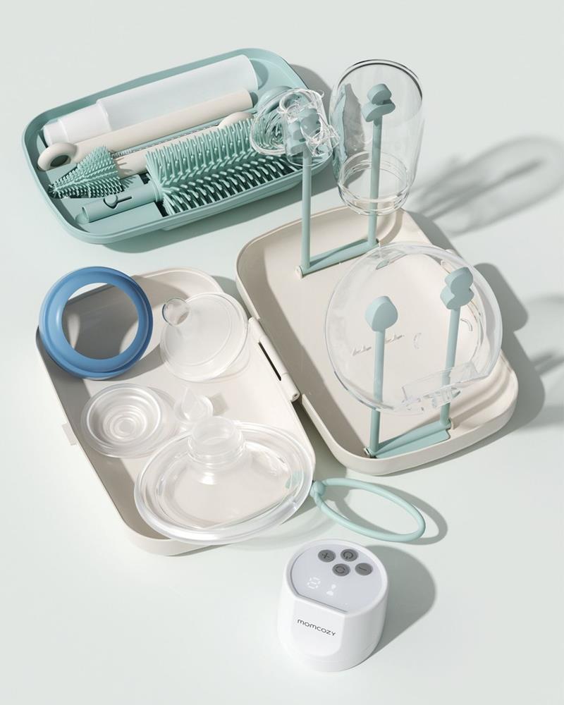 MOMCOZY SET DI SPAZZOLE PORTATILI PER LA PULIZIA DEI BIBERON 7IN1 255759 MOMCOZY SET DI SPAZZOLE PORTATILI PER LA PULIZIA DEI BIBERON 7IN1 255759