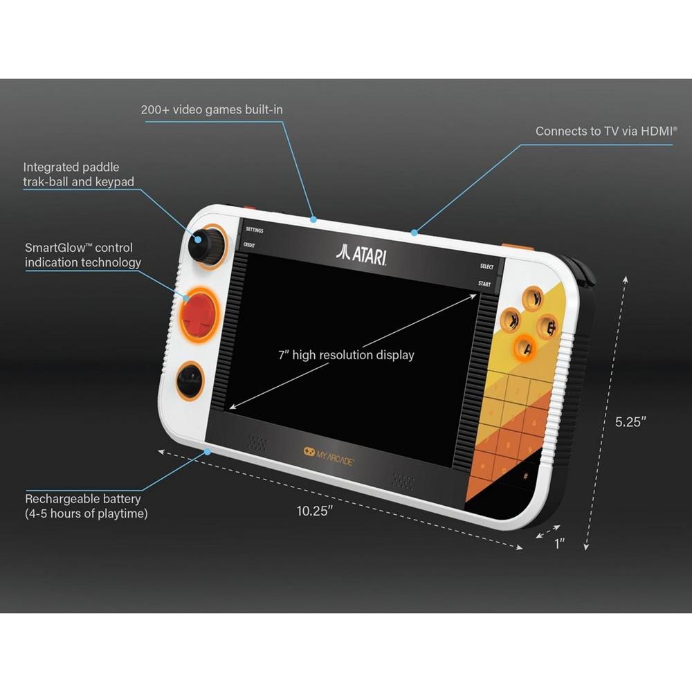 MY ARCADE ATARI&reg; GAMESTATION GO 7189