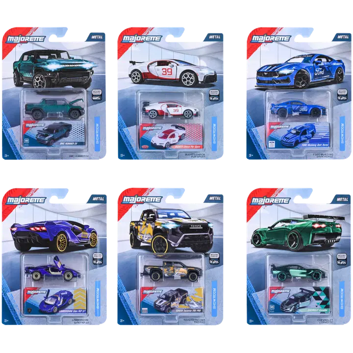 MAJORETTE SHOWROOM DELUXE CARS ASSORTITE