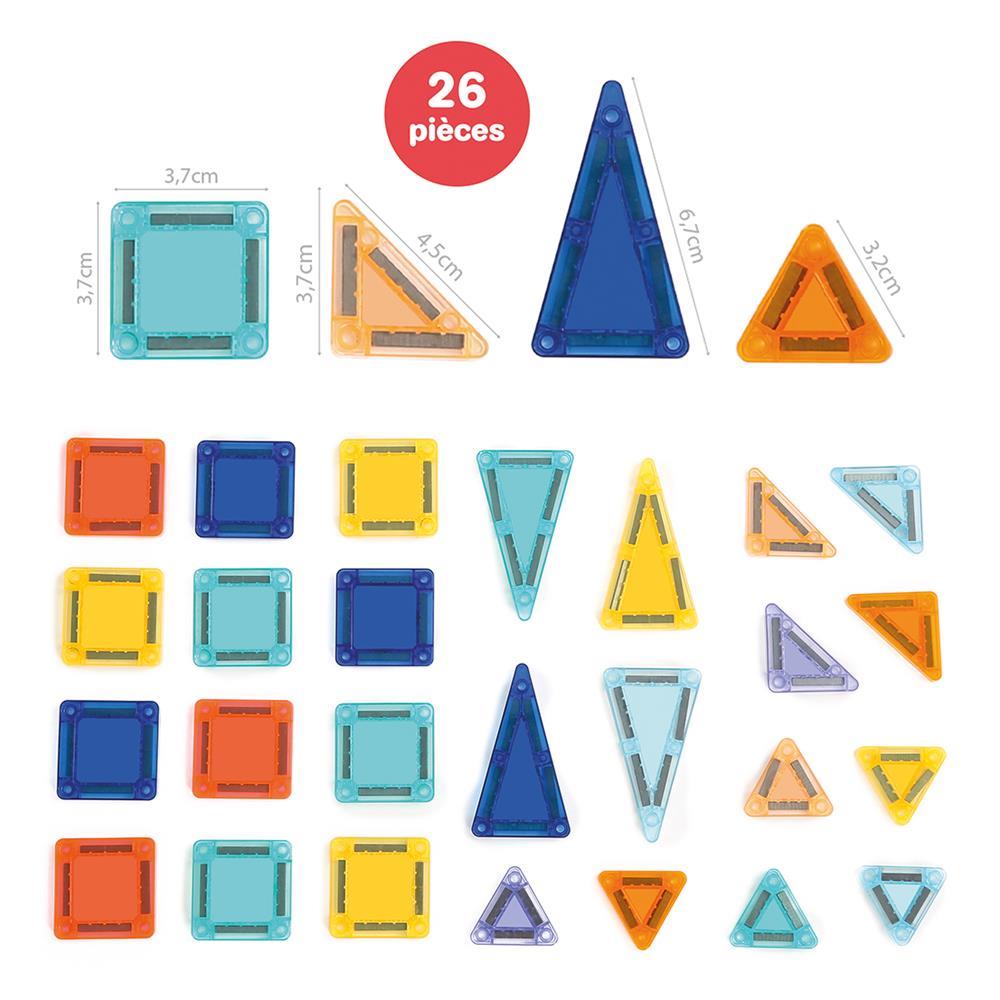LUDI MINI PANNELLI MAGNETICI MULTICOLORI 50056