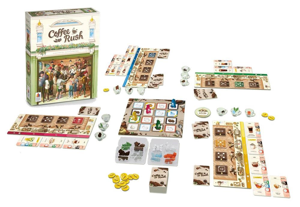 ASMODEE COFFEE RUSH ASMODEE COFFEE RUSH