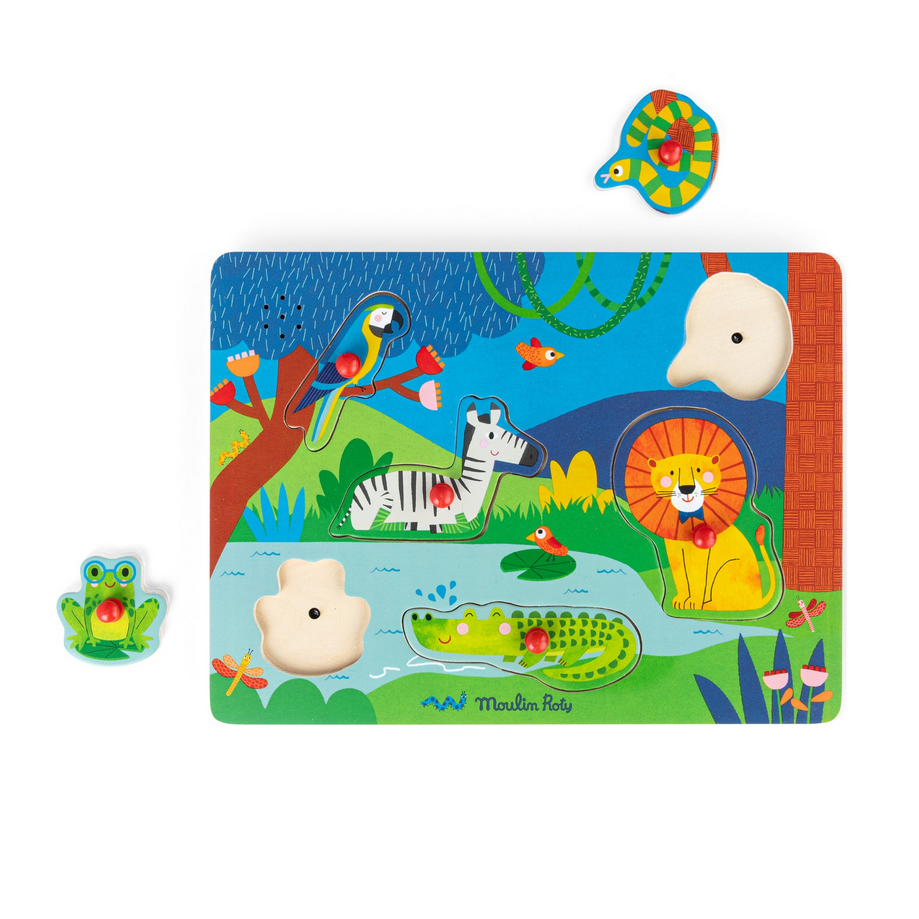 MOULIN ROTY PUZZLE SONORO IN LEGNO - LES TOUPITIS 679106