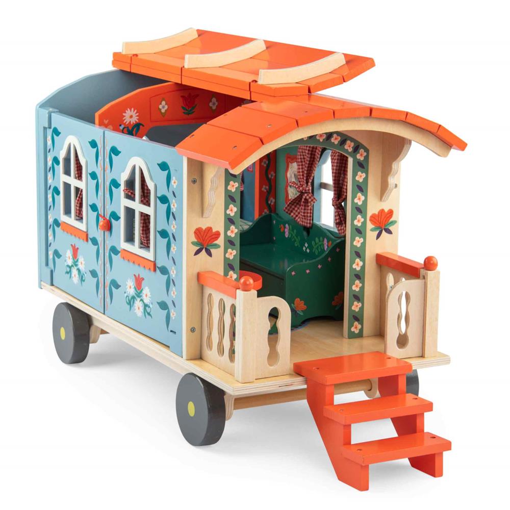 MOULIN ROTY LA GRANDE ROULOTTE IN LEGNO - MINOUCHKAS 681100