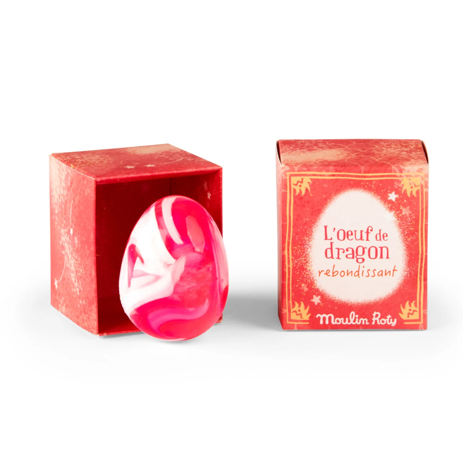 MOULIN ROTY UOVO DEL DRAGO FUSCIA RIBALZANTE LES PETITES MERVEILLES 711425