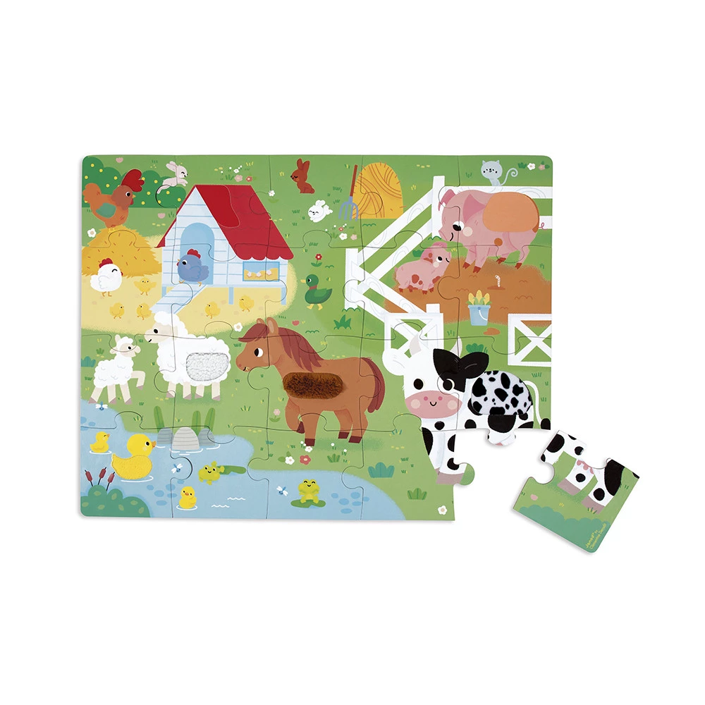JANOD PUZZLE TATTILE FATTORIA J02491 JANOD PUZZLE TATTILE FATTORIA J02491
