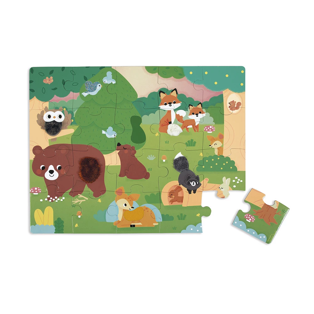 JANOD PUZZLE TATTILE FORESTA J02492 JANOD PUZZLE TATTILE FORESTA J02492