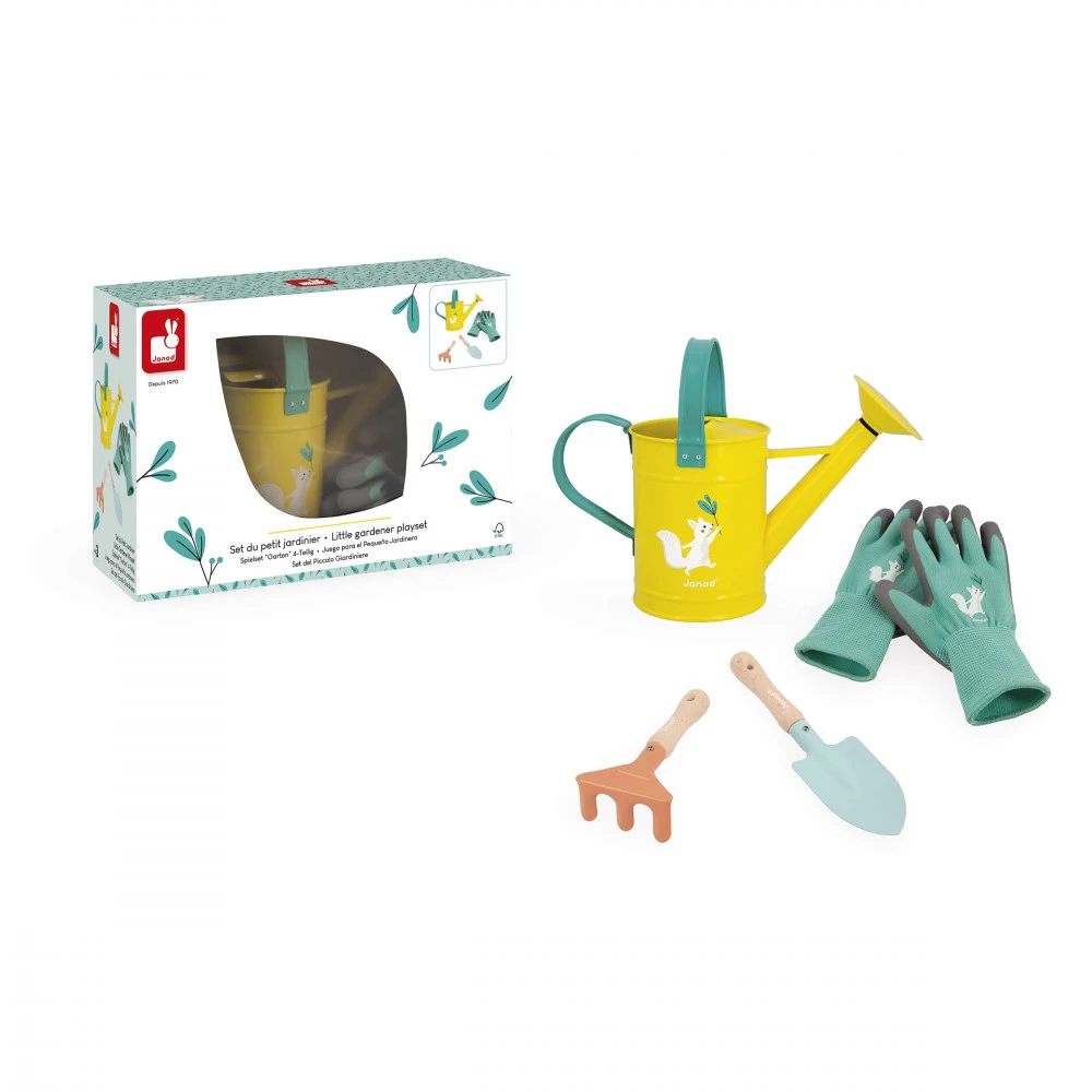 JANOD SET DEL PICCOLO GIARDINIERE HAPPY GARDEN J03187