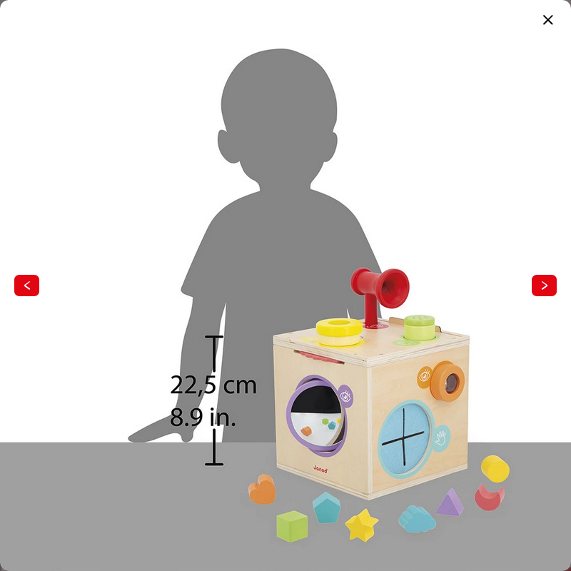 JANOD GIOCO SENSORIALE - SCATOLA SENSORIALE J05307 JANOD GIOCO SENSORIALE - SCATOLA SENSORIALE J05307