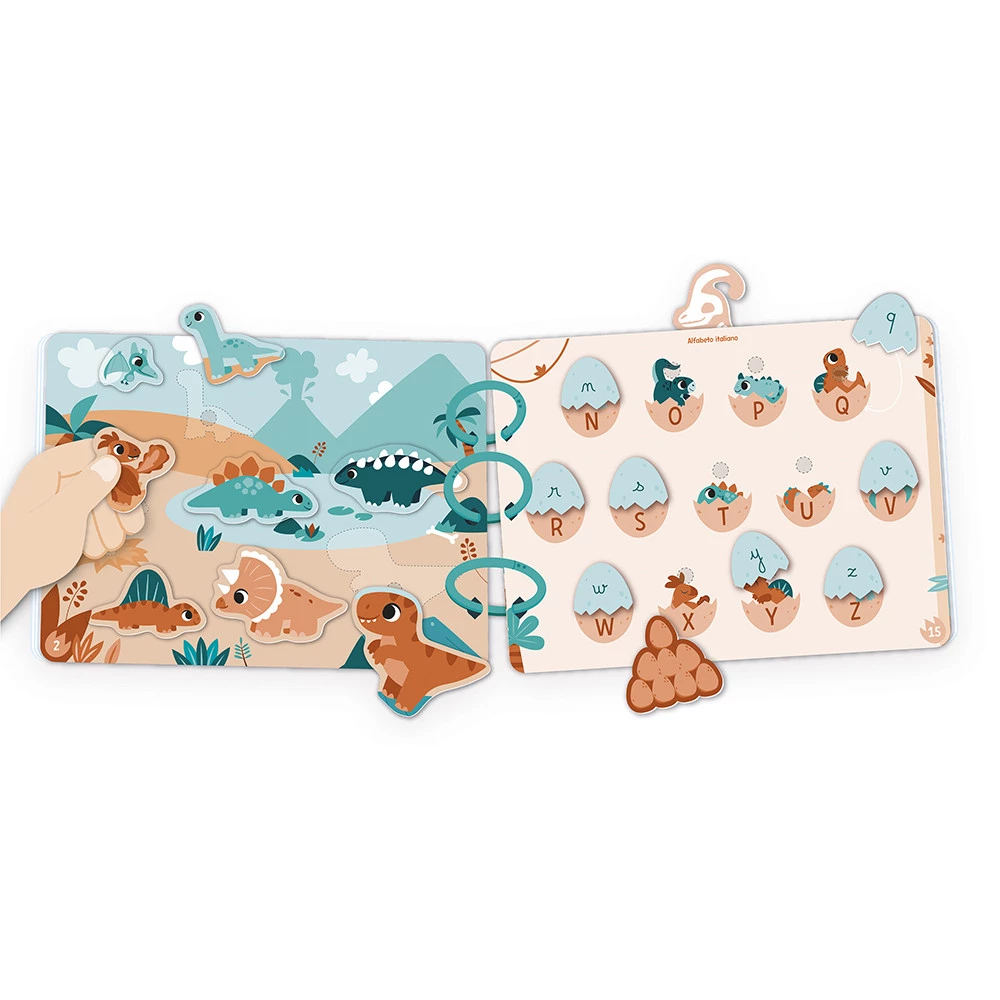 JANOD DINO - BUSY BOOK DINO SP/IT J05819