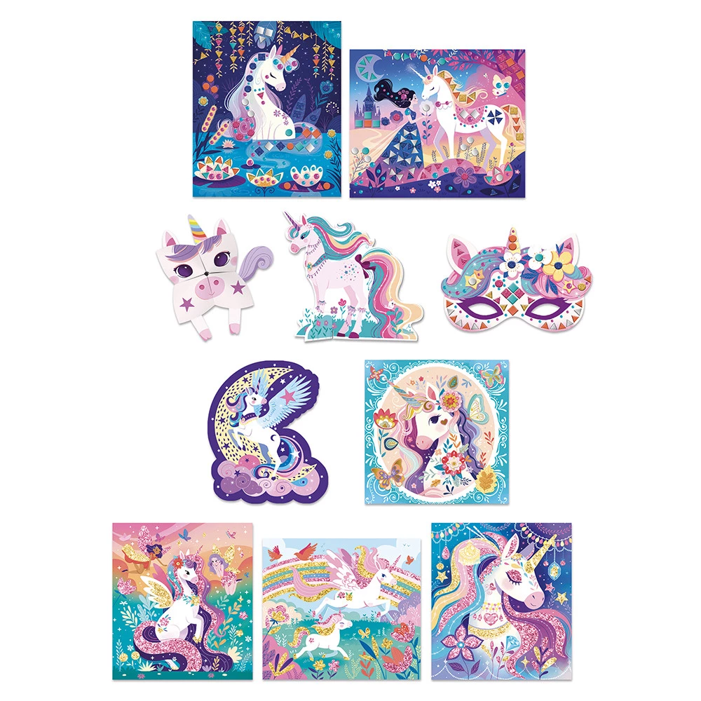 JANOD KIT CREATIVO MULTI-ATTIVITA UNICORNI J09044 JANOD KIT CREATIVO MULTI-ATTIVITA UNICORNI J09044