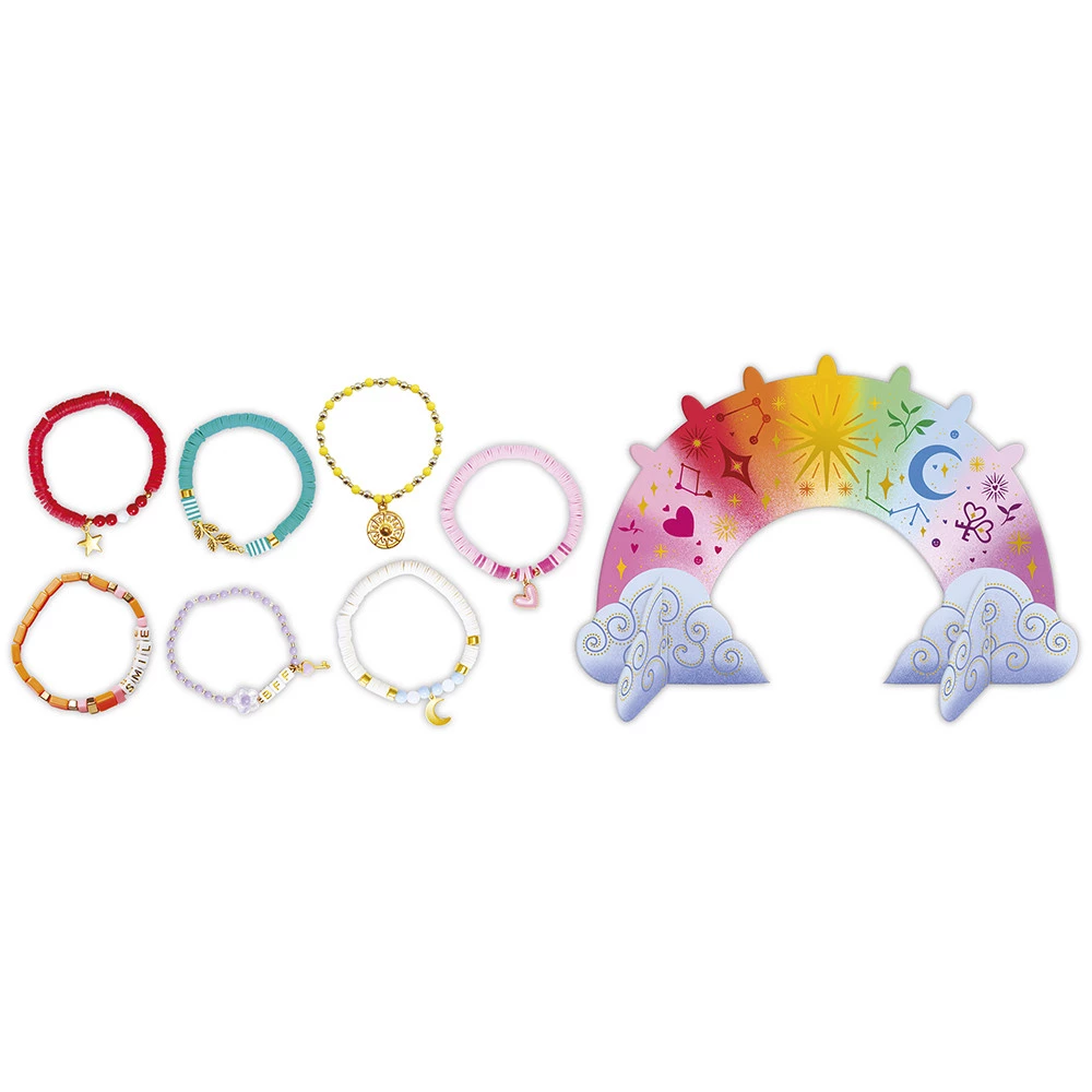JANOD KIT CREATIVO - 7 BRACCIALETTI DELLA SETTIMANA CON ESPOSITORE ARCOBALENO J09185 JANOD KIT CREATIVO - 7 BRACCIALETTI DELLA SETTIMANA CON ESPOSITORE ARCOBALENO J09185
