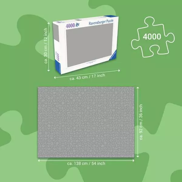 RAVENSBURGER PUZZLE PINK WATER LILIES 4000 PZ 01420