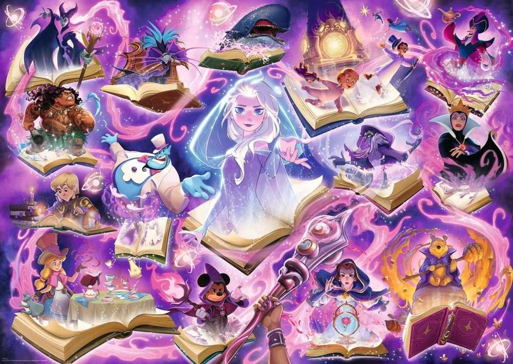 RAVENSBURGER DISNEY LORCANA PUZZLE GLIMMERS OF THE REALM: AMETHYST 1000 PZ 01622