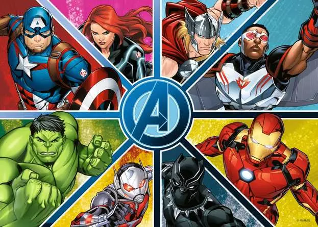 RAVENSBURGER PUZZLE AVENGERS 60 PZ 04329