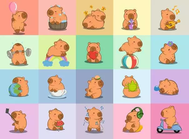 RAVENSBURGER PUZZLE CAPIBARA XXL 100 PZ 04386