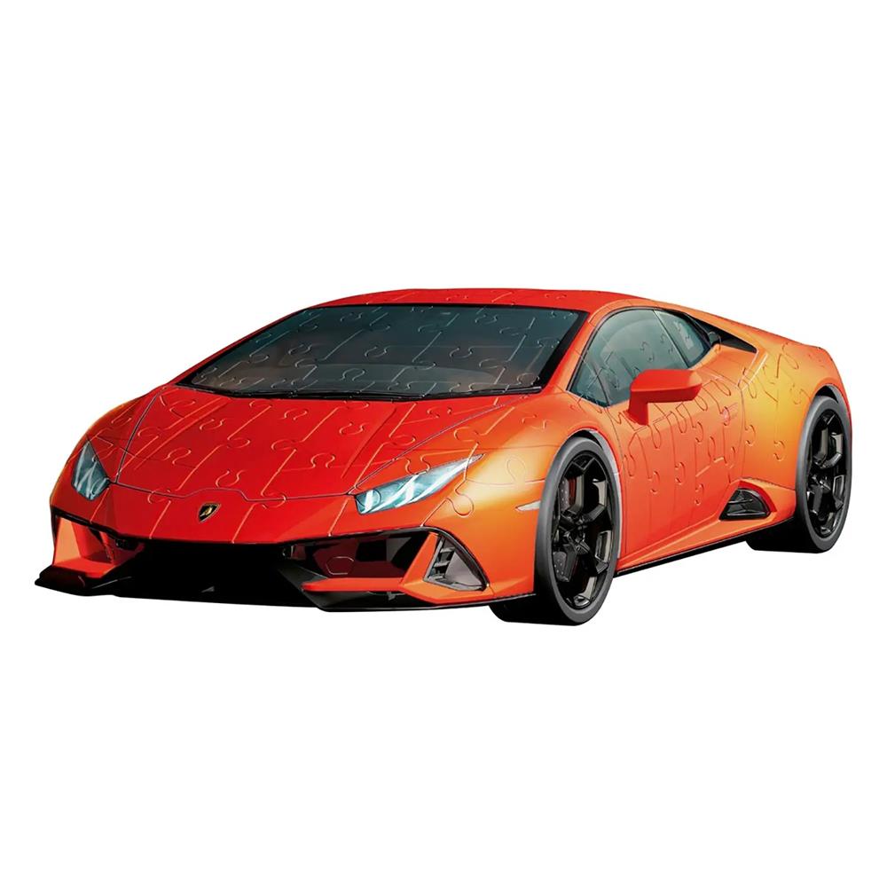 RAVENSBURGER PUZZLE 3D LAMBORGHINI HURACAN EVO ARANCIO 108 PZ 08052
