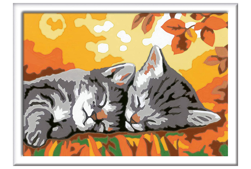 RAVENSBURGER CREART SERIE E - GATTINI IN AUTUNNO 28932