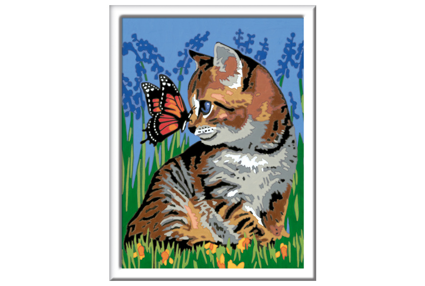 RAVENSBURGER CREART SERIE D - GATTINO E FARFALLA 28935