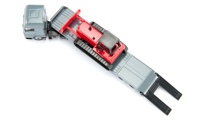 SIKU MAN TRUCK CON BULLDOZER 1762