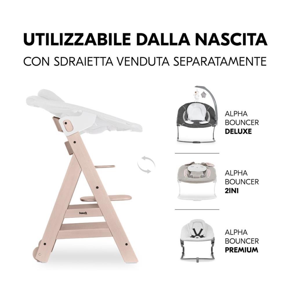 HAUCK SEGGIOLONE BETA+ WHITE SBIANCATO HAUCK SEGGIOLONE BETA+ WHITE SBIANCATO