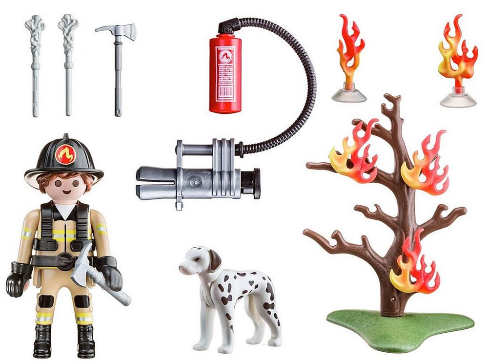 PLAYMOBIL CARRYING CASE FIRE RESCUE 70310