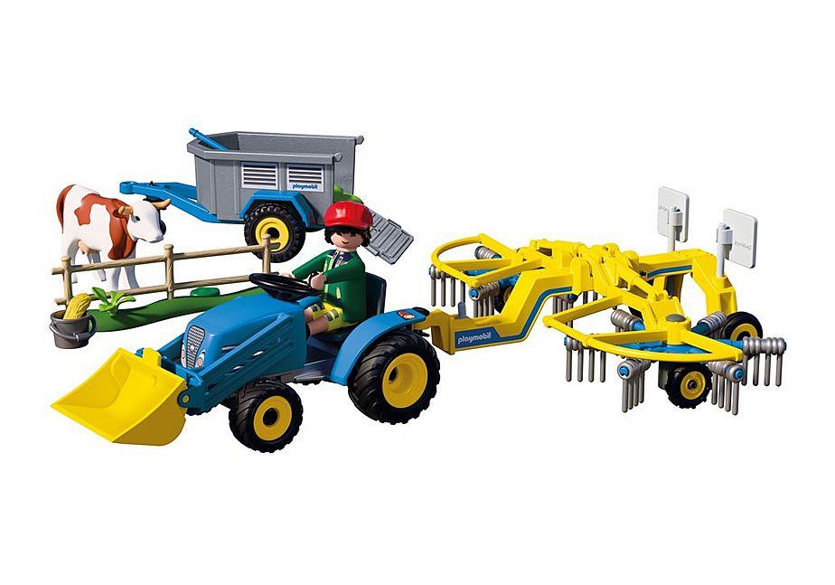 PLAYMOBIL TRATTORE PICCOLO CON RACCOGLITORE DEL FIENO 72163 PLAYMOBIL TRATTORE PICCOLO CON RACCOGLITORE DEL FIENO 72163