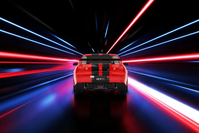 REVELL RC XXL HIGH SPEED CAR NISSAN SKYLINE 24585 REVELL RC XXL HIGH SPEED CAR NISSAN SKYLINE 24585