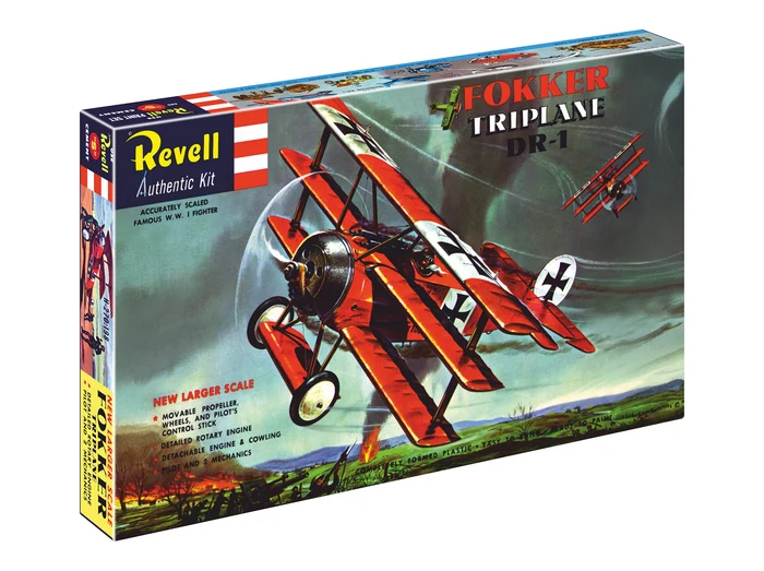 REVELL FOKKER TRIPLANE DR.1 03762 REVELL FOKKER TRIPLANE DR.1 03762