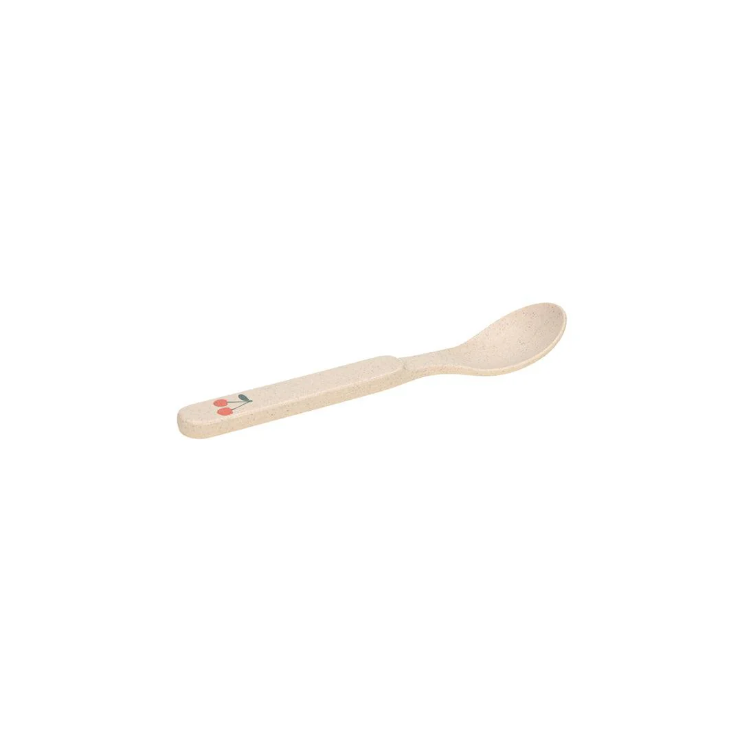LÄSSIG SPOON SET PP/CELLULOSE HAPPY FRUITS CHERRY