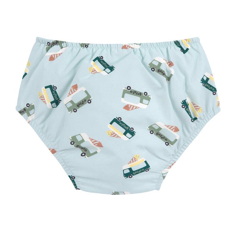 LÄSSIG SWIM COSTUME CONTENITIVO ICE CREAM TRUCK ILLUSION BLUE M/M 12+ MESI
