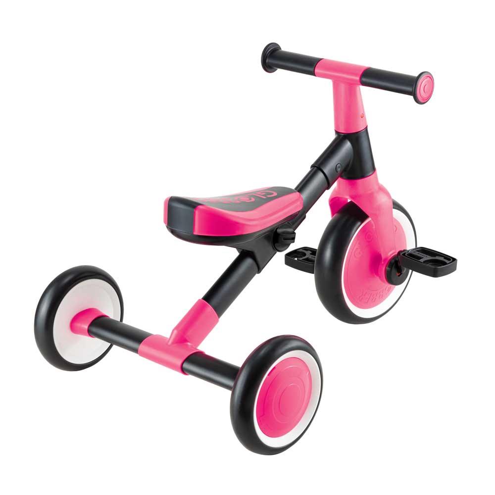 GLOBBER LEARNING TRIKE 2IN1 - NEON PINK IDD735-110
