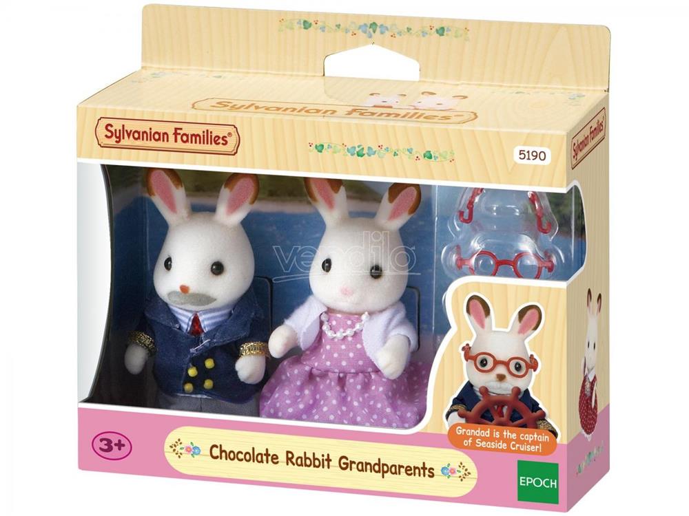 SYLVANIAN FAMILIES NONNI CONIGLI CIOCCOLATO 5190 SYLVANIAN FAMILIES NONNI CONIGLI CIOCCOLATO 5190